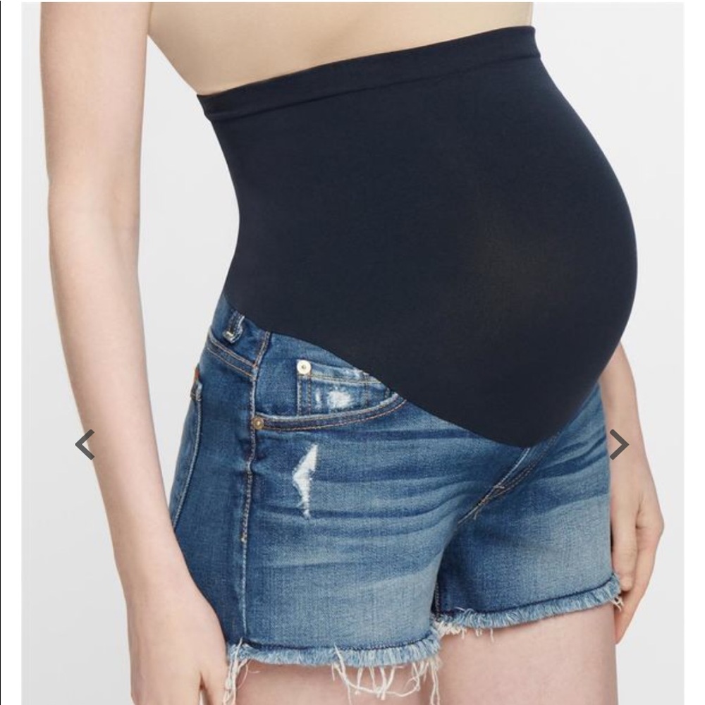 Maternity jeans shorts❤️